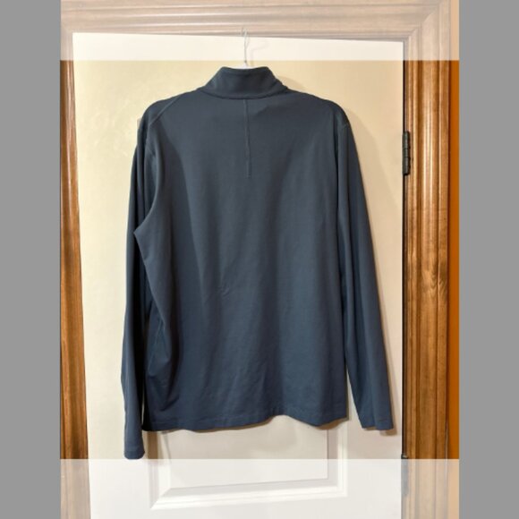 Lululemon soft jersey half zip oil grey - Picture 2 of 4